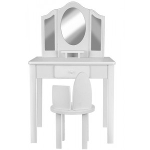 DŘEVĚNÝ TOALETNÍ STOLEK PRO...