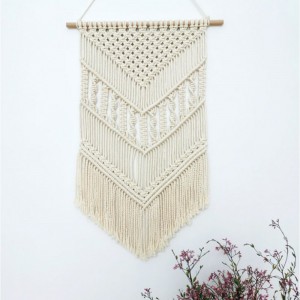 MACRAMÉ ZÁVĚSNÁ DEKORACE