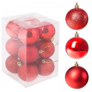 SADA VÁNOČNÍ KOULÍ 12 KS -...