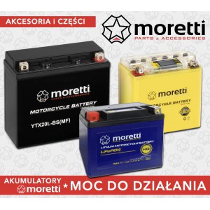 Akumulator Moretti AGM (Gel) MB10L-BS