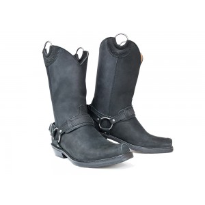 KOŽENÉ MOTO BOTY CHOPPER...