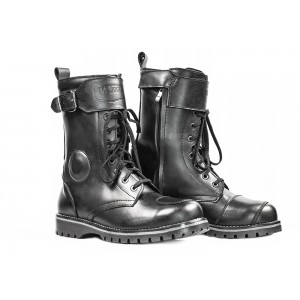 KOŽENÉ MOTO BOTY  NOVINKA