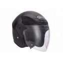 PRILBA HELMA SKUTR CHOPPER  CERNY-LESK