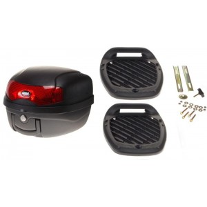 KUFR OBSAH 28l MOTOKUFR NA MOTORKU SKUTR 1 PRILBA