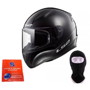 HELMA LS2 FF353 RAPID SOLID BLACK