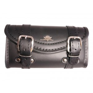 KOŽENÁ ROLKA NA MOTORKU CHOPPER OREL HONDA SUZUKI KAWASAKI INDICKÝ