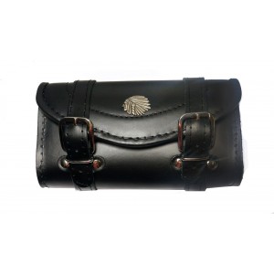 KOŽENÁ ROLKA NA MOTORKU CHOPPER OREL HONDA SUZUKI KAWASAKI INDICKÝ