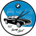 NOSTALGIC ART NÁSTĚNNÉ HODINY BMW 507 31cm