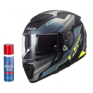 HELMA LS2 FF390 BREAKER EVO BETA COBALT H-V YELLOW S-XXXL