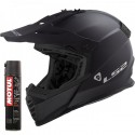 PRILBA HELMA LS2 MX437 FAST EVO MATT BLACK