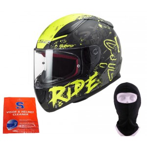 HELMA LS2 FF353 RAPID NAUGHTY BLACK H-V YELLOW VEL. XS-3XL