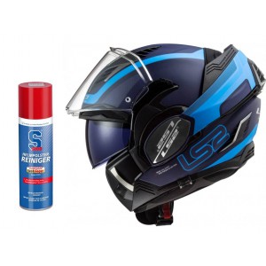 PŘEKLÁPĚCÍ PŘILBA HELMA LS2 FF900 VALIANT II ORBIT MATT BLUE