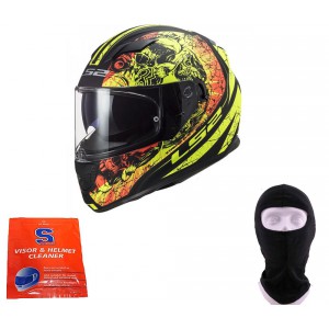 HELMA LS2 FF320 STREAM EVO THRONE MATT BLACK H-V S-XL