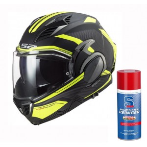 PŘEKLÁPĚCÍ PŘILBA HELMA LS2 FF900 VALIANT II REVO MATT BLACK S - 3XL