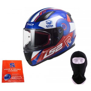 HELMA LS2 FF353 RAPID STRATUS BLUE RED WHITE