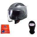 PRILBA HELMA NA MOTO OF600 COPTER SOLID NARDO GREY