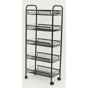 REGÁL NA KOLEČKÁCH SE 5 POLICEMI