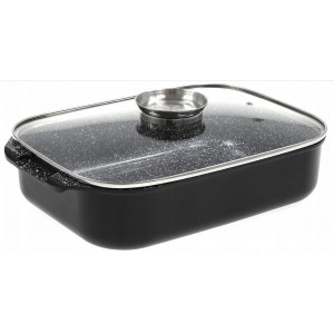 HRNEC OBDÉLNÍKOVÝ 5,5L 40X24 CM PEKÁČ S KERAMICKÝM POVRCHEM